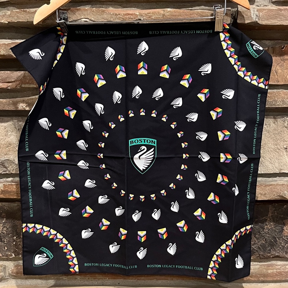 Black Boston Legacy Football Club Pride Logo Bandana LGBTQ+